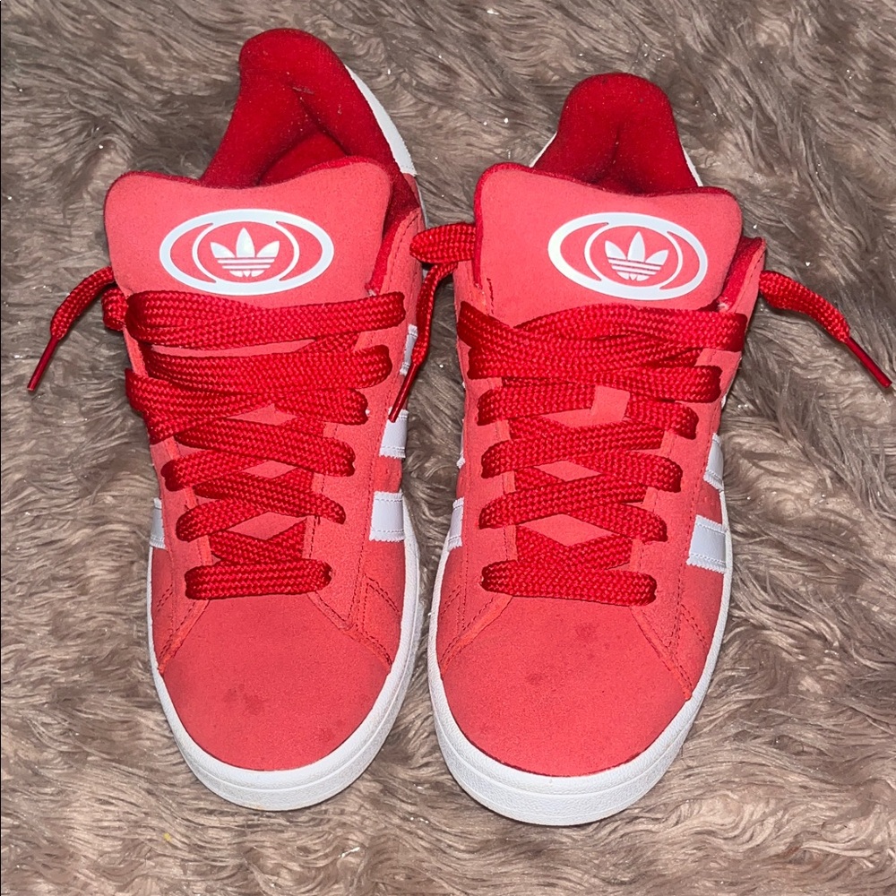 adidas Kids Red Sneakers